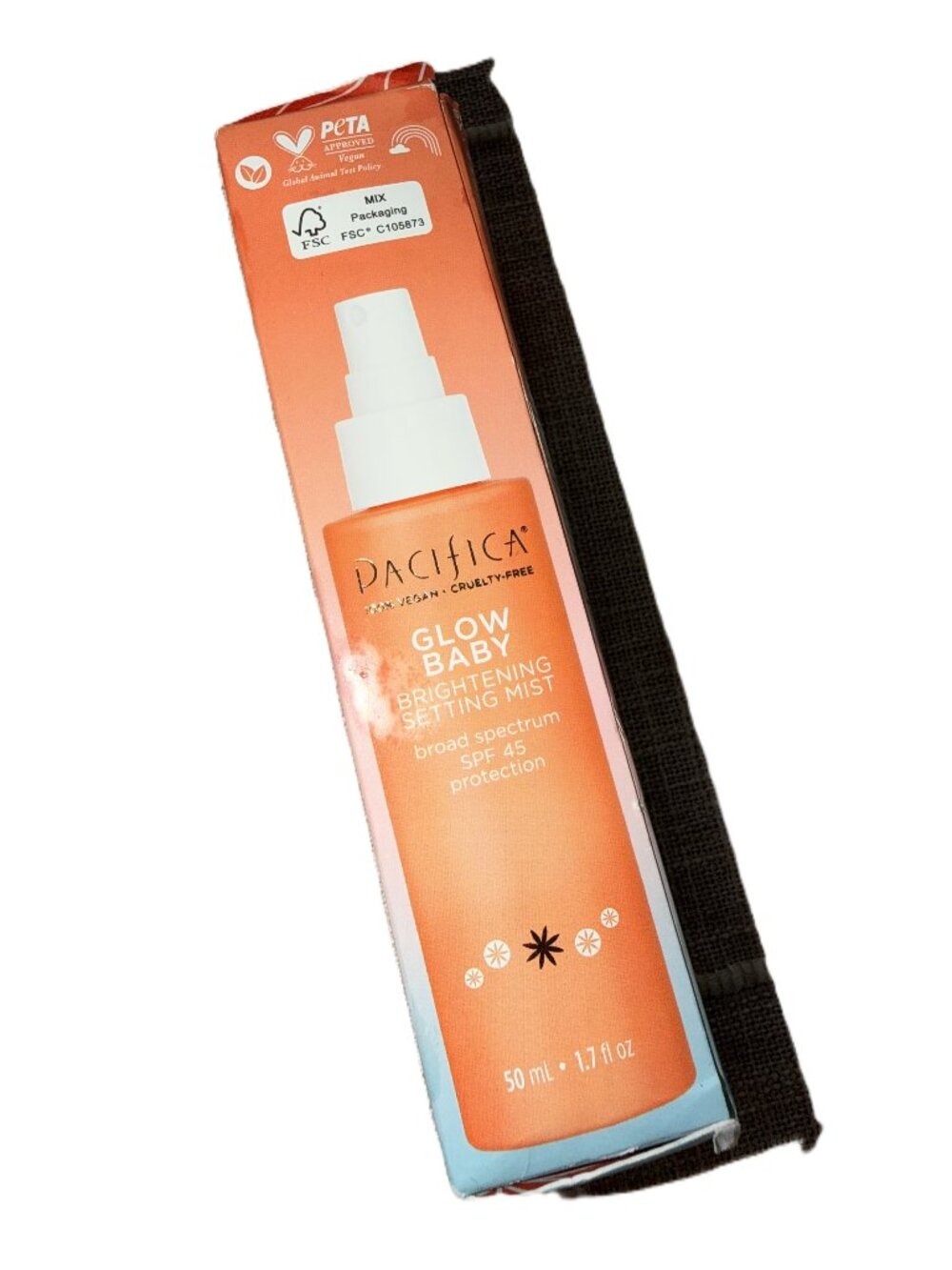 Pacifica Brightening Setting Mist 1.7oz. Glow Baby Collectible Exp. 3/25